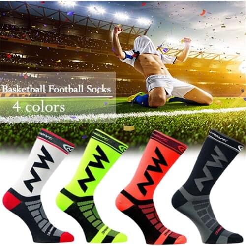 Men & Womens Breathable Quick Drying Sports Socks Basketball Football Socks Nylon Bicycle Riding Cycling Socks