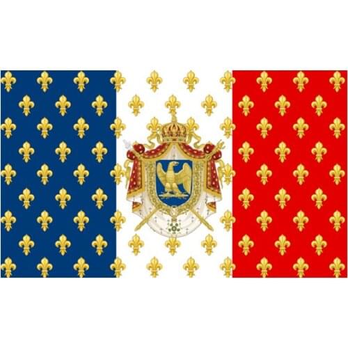 Royal Standard Napoleon Flag 3*5 ft 90*150 cm 100 d polyester Flying