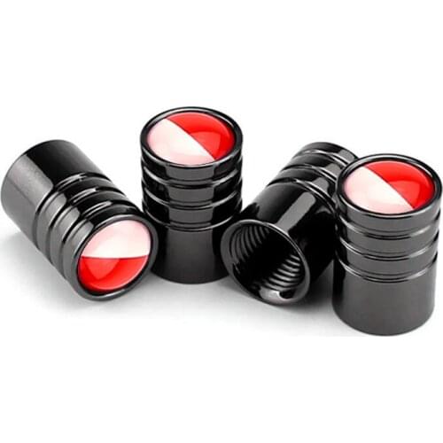 Copper Core Car Logo Tire Valve Caps Cover For Land Rover Freelander 2 Discovery Defender Auto Tyre Wheel Valve Stem Dust Caps