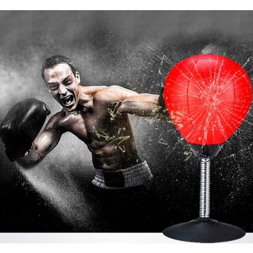 Desktop Boxing Ball Stress Relief PU Fighting Speed Reflex Training Punch Ball Muay Tai MMA Exercise Sports Equipment Suction