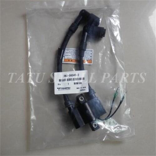 GENUINE IGNITION COIL FOR TOHATSU M18 18HP OUTBORAD 294CC 2 STROKE MOTOR IGNITER MARINE BOAT MAGNETO PARTS