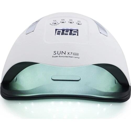 114W New UV LED Lamp Nail Dryer 57Pcs UV Lamp For Nail Gel Polish Curing Lamp 3 Bottoms Timer LCD Display Nail Art Tools