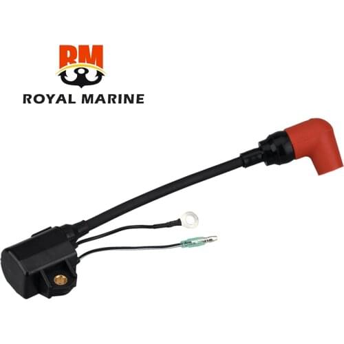 Outboard Ignition Coil Assembly 6R3-85570 for YAMAHA Outboard Engine 115HP 130HP 150-225HP L130-L200 6R3-85570-01 6R3-85570-00