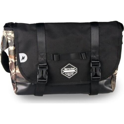 Coofit Men Oxford Textile Crossbody Bag Casual Simple Messenger Bag SchoolBag for Youth Teen Male Shoulder Bags for Daily Use