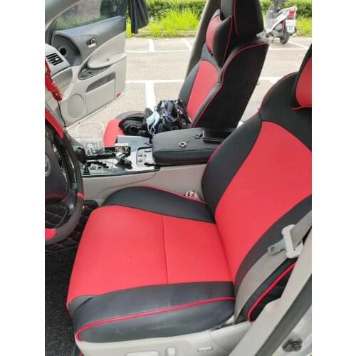 AutoDecorun PVC Leather Cover Car Seats for Lexus GS450h GS300 GS350 GS250 GS300h GS200t GS460 Seat Covers Accessories 2005-2011