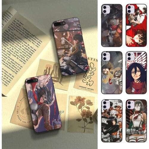 Anime Attack On Titan Girl Phone Case For HUAWEI P10 P20 P30 P40 Mate 30 40 Lite Pro Fundas Shell Cover