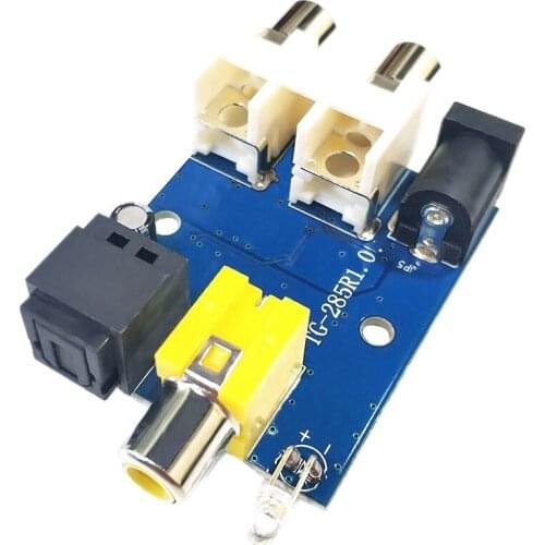 CS8416+CS434 5-12V Coaxial & Optical Audio Decoder Board 24Bit 192KHz DAC Decoder Board Module