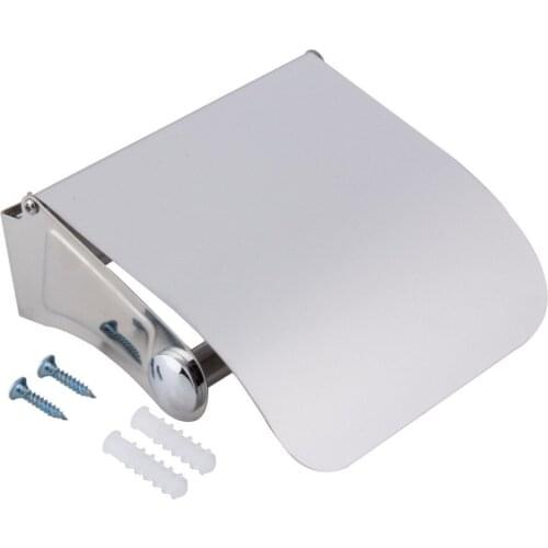 Amazing Durable Bathroom Accessories Stainless Steel Toilet Paper Holder Tissue Holder Roll Paper Holder Box