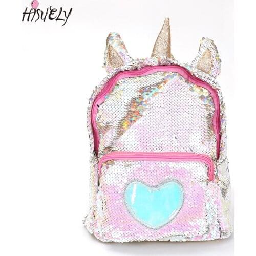 HISUELY Women's Backpacks With Sequins