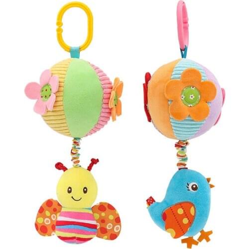 Toys for Toddlers Musical Baby Rattles/Newborn Toys Plush Cartoon /Educational Toys for Baby Toys 0-12 Months Toys for Stroller