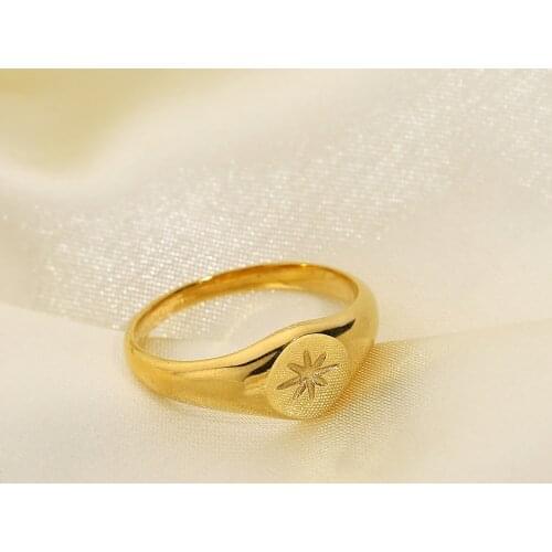 Stainless Steel Rings for Women 316L Anillos Jewelry Ring Girls Gifts Bijoux Femme Matching Ringen Vintage Bague Couple