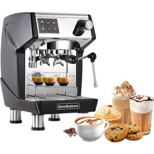 Commericial Espresso Coffee Machine 2700W Power 15 Bar Pressure 1.7L Capacity Semi Auto Coffee Maker CRM3200B Coffee Machine