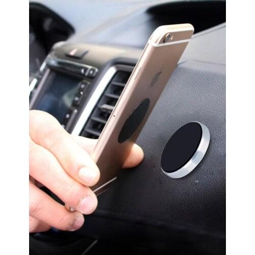 Magnetic Car Phone Holder Multifunction Wall Desk Metal Magnet Mobile Phone Holder Stand Car Mount Support