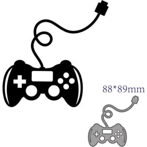 Metal cutting dies cut die mold video game controller decoration Scrapbook paper craft knife mould blade punch stencils dies