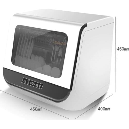 New automatic dishwasher, household dishwasher, multi-function flume embedded desktop dishwasher
