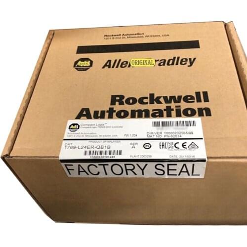 New original packaging 1 year warranty 1769-L24ER-QB1B 1769L24ER-QB1B｛No.24arehouse spot｝ Immediately sent