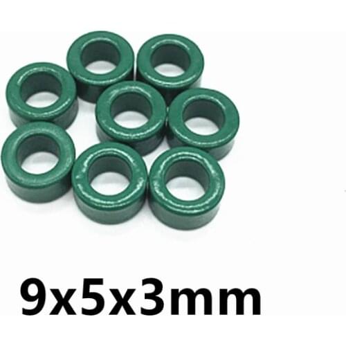 Wholesale inner 5mm 9X5X3mm Al 5-6uH Inductor Ferrite Ring RF Choke Ferrite Core Cable Wire EMI Filter Ferrite Bead