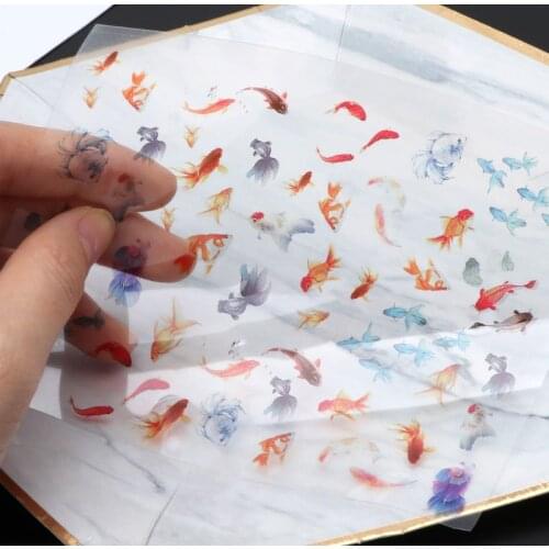 3D Goldfish Clear Film Resin DIY Fillers Water-Like Painting Jewelry Making Tool E56C