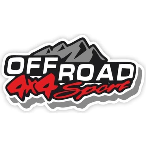 S50459# Various Sizes Personality PVC Decal Off Road 4X4 Sport Waterproof Car Sticker on Motorcycle Laptop