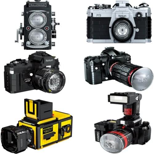 Digital Camera Building Block Creative MOC 316F UP3156 FY2A City Creative Technical Model DIY Bricks Toys for Birthday Gifts