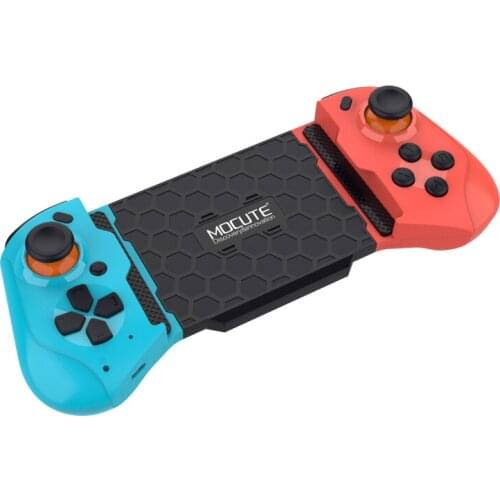2021 Telescopic Bluetooth Game Controller Wireless Gamepad Trigger Joystick For PUBG Mobile For IOS 13.4 Below Android Phone