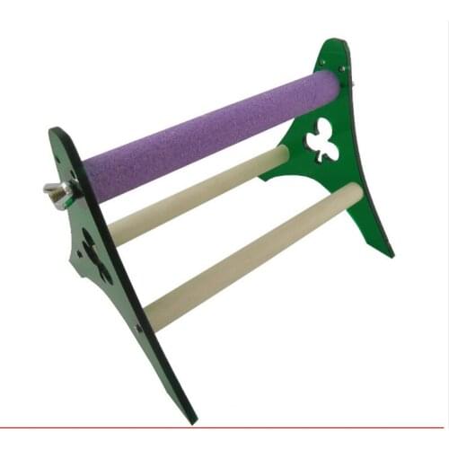 The tripod of large & small gray parrot desktop stand catch acrylic mill stand