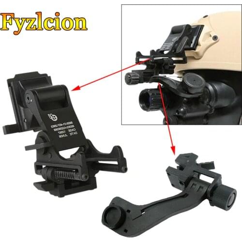 Top quality Airsoft Paintball NVG PVS-7 PSV-14 Rhino Mounts Emerson Night Vision Goggle Helmet Tactical PPT NVG J Arm Mount