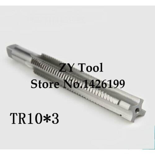 Free shipping 1PCS TR10*3 high speed steel ladder shaped screw machine screw tap, tap machine T type screw thread