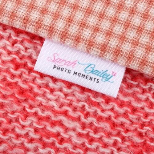 Clothing Labels, Washing Labels, Custom Cloth Labels, Printed Tags, Tags for Clothing, Baby Name Labels, Clothing Tag (MD2043)