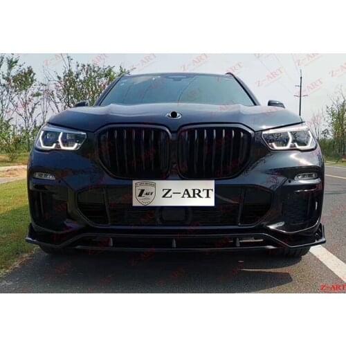 Z-ART carbon fiber front Chin for G05 X5 carbon fiber front lip for X5 2019 carbon fiber front spoiler