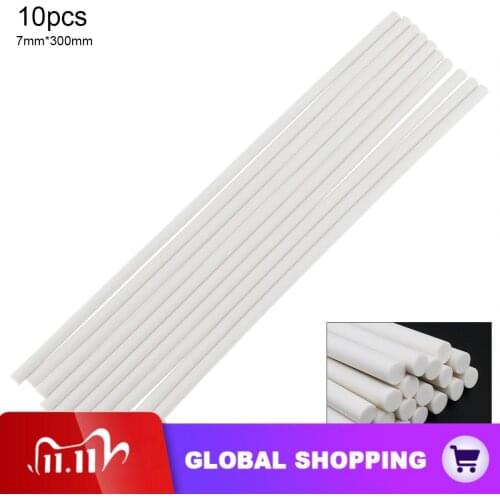 10pcs/set 7mm x 300mm Strong Viscose Hot Melt Glue Sticks Manual DIY Tools Kit for Electric Glue Gun Repair Tools Accessories
