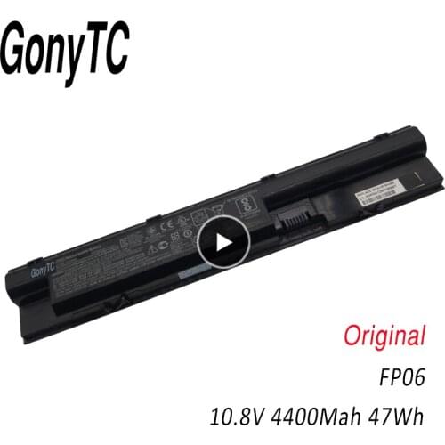 FP06 Laptop Battery for HP COMPAQ ProBook 440 445 450 470 455 G0 G1 Series 707617-421 708457-001 708458-001 FP06XL FP09
