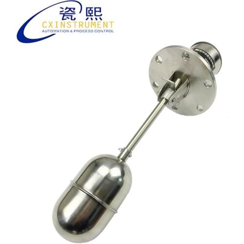 Automatic Float Switch with 220V Power Supply All Stainless Steel Material and Horizontal installation Level Float Switch