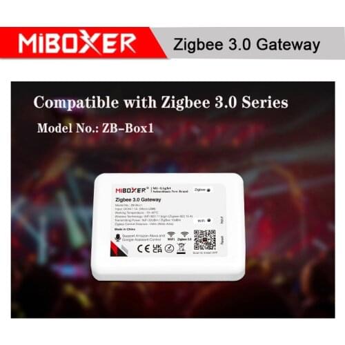 Zigbee 3.0 ZB-Box1 Gateway wireless WiFi Smart Controller Compatible with Miboxer Zigbee 3.0 Lamp Bulb Light