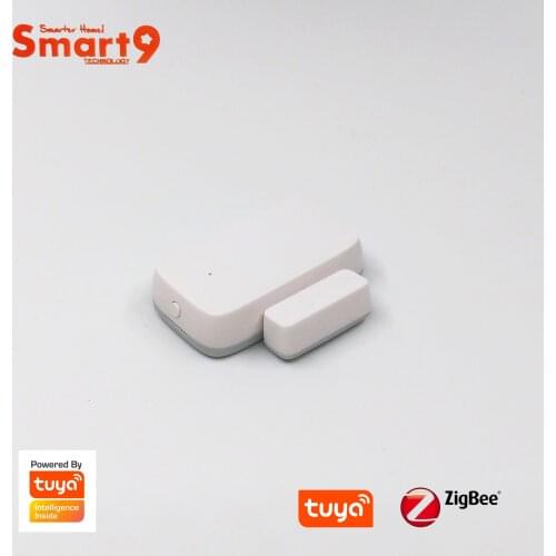 Smart9 ZigBee Door Windows Contact Sensor, working with TuYa ZigBee Hub, Smart Life App Remote Control, Powered by TuYa
