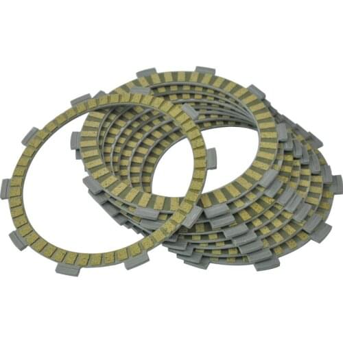 7PC Motorcycle Friction Clutch Discs Plates For Honda XL700V Transalp 08-12 XL500 79-82 CM450 82-83 CB450 SC Nighthawk 82-86