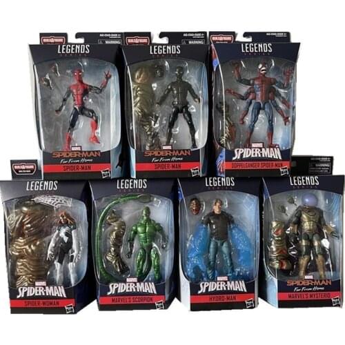 Hasbro Marvel The Avengers Movie Figurine Spider-Man Hydro-Man Mysterio Eternal Legend 6 Inch Action Figure Doll Toy