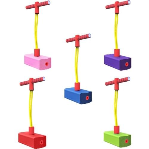 Frog Jumping Children Jumping Pole Toy Bouncing Device Bouncing Ball Doll Bouncing Pole Long Height Balance Training Equipment