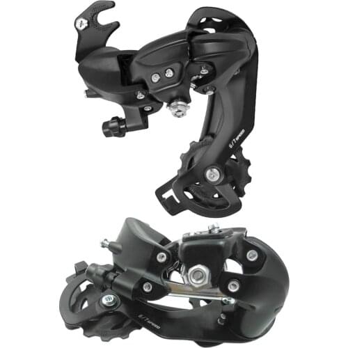 Lightweight Bike Rear Derailleur 6s/7s/8s Hook Type Long Cage Deluxe Drive System Derailleurs Transmission Groupset