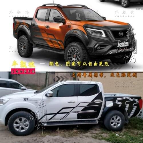 Car stickers FOR Nissan NAVARA body exterior modified off-road sports decals Navarre modified stickers