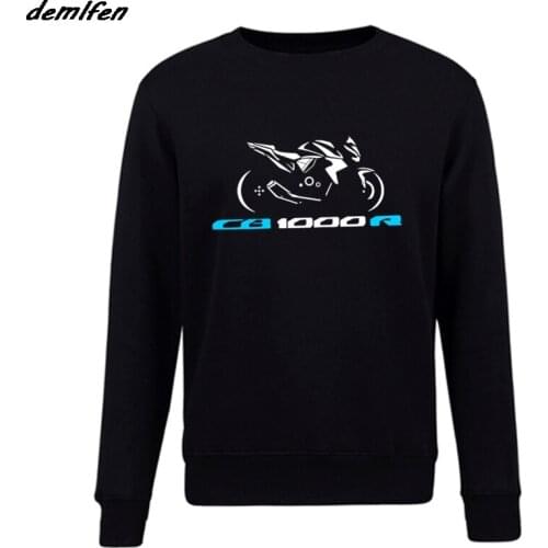 New Fashion Casual Men Pullover Fleece Hoodie Motorcycle CB1000r Sweatshirt CB 1000 R Hoodies Hip Hop Coat Tops Streetwear