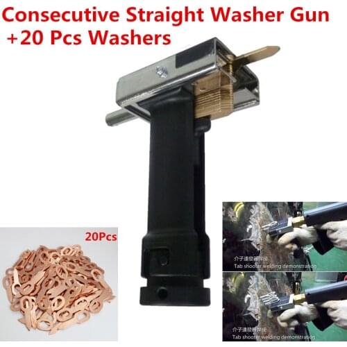 Sheet Metal Repair Puller Tab Shooter Welding Washers Continuous ejector Accessories for Spot Welder Car Body Repair