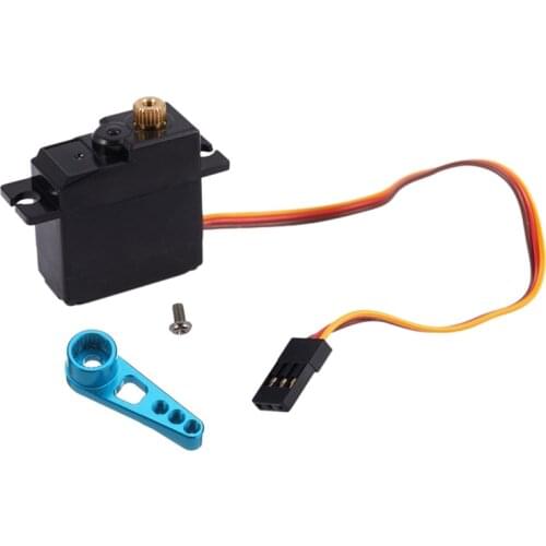 RC Servo for Wltoys 144001 A959-B A979-B RC Off Road Car RC Car Upgrade Spare Parts Accessories Three Wire Metal Gear Servo