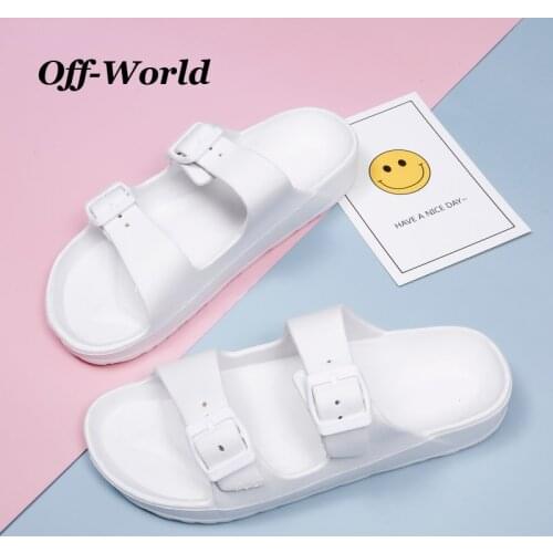 Summer Women Slippers Men Sides Fashion Sandals Garden Shoes Pool Outdoor Bathroom Unisex Flip Flop Beach Slippers For Female