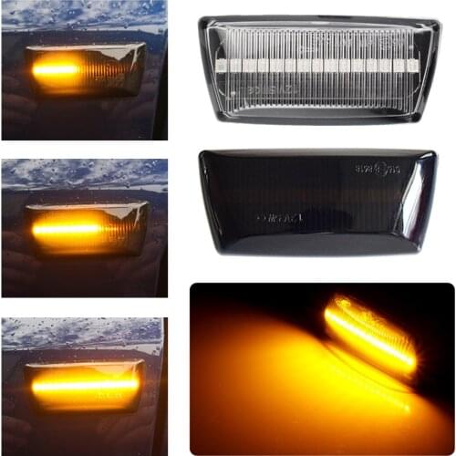 LED Dynamic Side Fender Marker Light Indicator Blinker Lamp For Opel Astra H MK5 Insignia Zafira Corsa D MK4 Meriva Adam