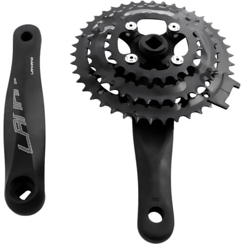 Aluminum Alloy MTB Road Bike Bicycle Crankset 24-34-42T Chainwheel 7/8 Speed
