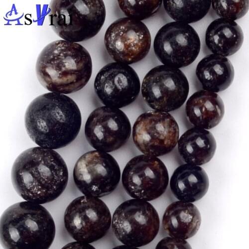 High Quality A+ Natural Stone 6 8 10 mm Phlogopite Stone Beads For Jewelry Making Round Loose Spacer Beads DIY Bracelet Necklace