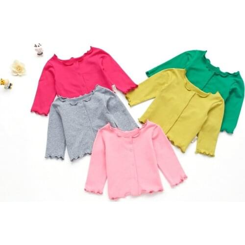 Baby coat 2018 Baby Girl Spring Autumn Coat Children Candy Color Cardigan Jacket Children Explosion Jacket