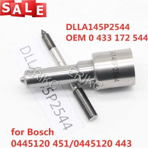 ERIKC dlla145p2544 Common Rail Pump Parts Injection Nozzle DLLA145P2544 0 433 172 544 for Bosch 0 445 120 451 0 445 120 443 JND