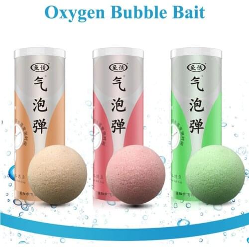 Oxygen Bubble Oxygenating Oxygenator Fishing Baits Hook Groundbait Fermentation Flavor Boilie Crucian Grass Carp Catfish Lure